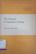 The prosody of Mandarin Chinese