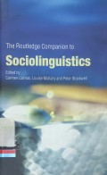 The routledge companion to sociolinguistics