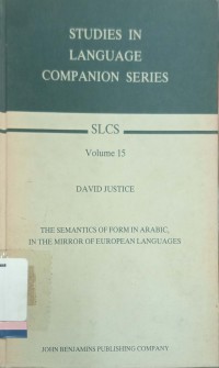 The semantics of form in Arabic: In the mirror of European languages