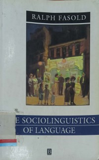 The siciolinguistic of language