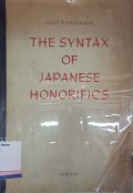 The syntax of Japanese honorifics