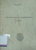 The tigak language of new ireland