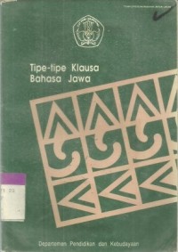 Tipe-tipe klausa bahasa Jawa