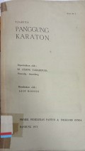 Tjarita Panggung Karaton