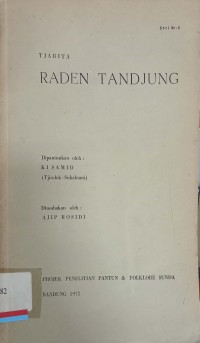 Tjarita raden tandjung