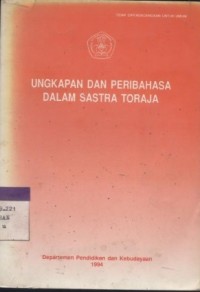 Ungkapan dan peribahasa dalam sastra toraja