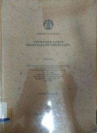 Unsur-Unsur Ajaran Dalam Kakawin Parthayajna