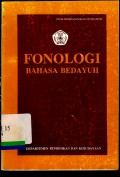 Fonologi bahasa bedayuh