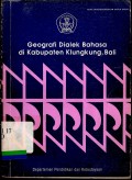 Geografi dialek Bahasa di Kabupaten Klungkung, Bali