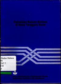 Pemetaan bahasa-bahasa di Nusa Tenggara Barat