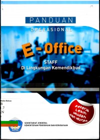 Panduan Operasional E-Office : Staff Di Lingkungan Kemendikbud