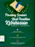 Prosiding Seminar Hasil Penelitian Kebahasaan Semarang, 6-7 November 2019