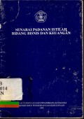 Senarai padanan istilah bidang bisnis dan keuangan