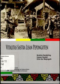 Vitalitas sastra lisan Pepongoten: Berdasarkan persepsi masyarakat di Kabupaten Aceh Tengah dan Gayo Lues