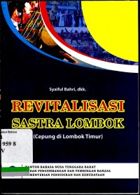 Revitalisasi sastra Lombok (cepung di Lombok Timur)