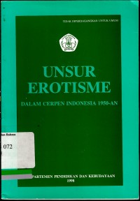 Unsur erotisme dalam cerpen indonesia 1950-an