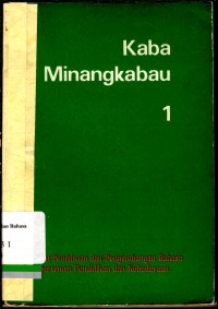 Kaba Minangkabau 1