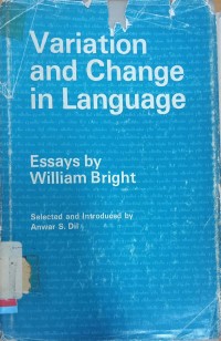 Variation and change in language