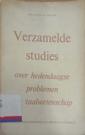 Verzamelde studies over hedendaagse problemen der taalwetenschap