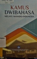 Kamus dwibahasa Melayu Manado-Indonesia