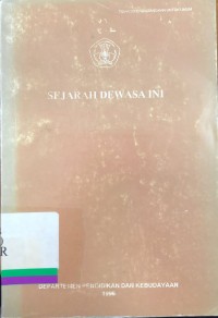 Sejarah Dewasa Ini