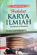 Hakekat karya ilmiah (The nature of research)