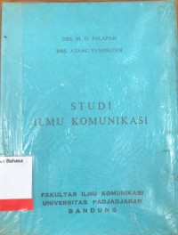 Studi Ilmu Komunikasi