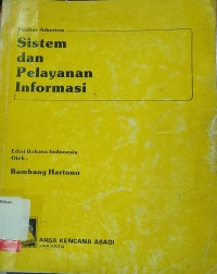 Sistem dan Pelayanan Informasi