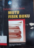 Pedoman Penilaian Mutu Fisik Buku