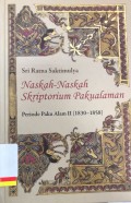 Naskah-naskah skriptorium Pakualaman Periode Paku Alam II (1930—1858)