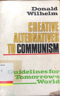 Creative Alternatives to Communism