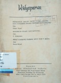 Widyaparwa, Nomor 19, 1981