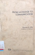 From language to communication