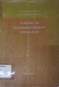 A model of standard German inotation