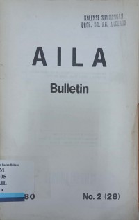 AILA (bulletin) No. 2 (28) 1980