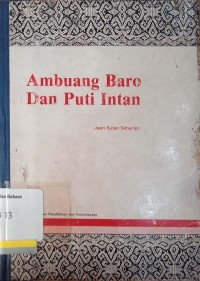 Ambuang baro dan puti intan