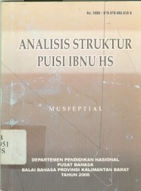 Analisis struktur puisi ibnu hs