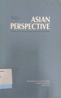 Asian Perspective, Vol. 17, No. 2, 1993