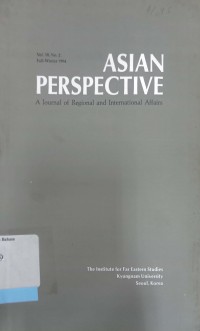 Asian Perspective, Vol. 18, No. 2, 1994