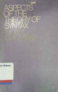 Aspects of the theory of syntax