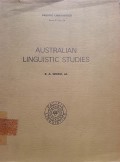 Australian linguistic studies