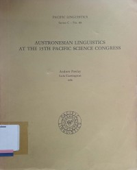 Austronesian linguistics at the 15th pacific science congress