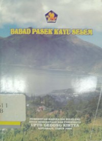 Bancangah pasek kayu selem