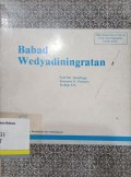 Babad Wedyadiningratan