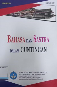 Bahasa dan Sastra dalam Guntingan No. 13