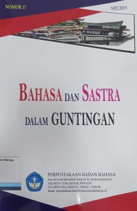 Bahasa dan Sastra dalam Guntingan No. 17