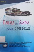 Bahasa dan Sastra dalam Guntingan No. 26