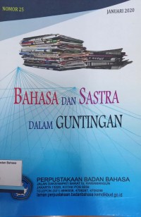 Bahasa dan Sastra dalam Guntingan No. 25