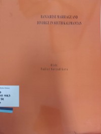 Banjarese Marriage and Divorce in South Kalimantan, Kalimantan