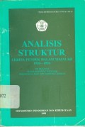 Analisis sturktur cerita pendek dalam majalah 1930-1934 : Studi kasus majalah pandji poestaka peodjangga baru dan moestika romans